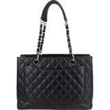 Chanel Quilted Caviar Leather Grand Shopping CC Handbag