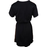 Louis Vuitton Monogram Damier Ebene Cotton Chain Detail Drawstring Shirt Dress (XS)
