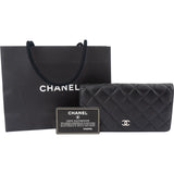 Chanel Quilted Lambskin Classic CC Flap Wallet