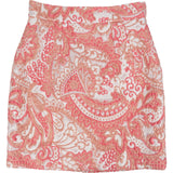 Dolce & Gabbana Multicolor Jacquard-Stoff Paisley Jacquard Miniskirt Skirt (IT42)