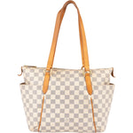 [🔄️B06 / F55] Louis Vuitton Monogram Damier Azur Canvas Totally PM Shoulder Bag - vintageandkickz