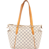 [🔄️B06 / F55] Louis Vuitton Monogram Damier Azur Canvas Totally PM Shoulder Bag - vintageandkickz
