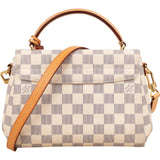 Louis Vuitton Monogram Damier Azur Croisette Handbag