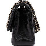 Chanel Quilted Leather Medium Double Flap Crossbody Bag