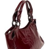 Cartier Patent Leather Marcello Tote Handbag