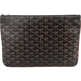 Goyard Goyardine Monogram Senat PM Clutch