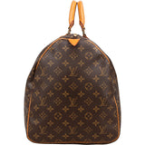 Louis Vuitton Monogram Canvas Keepall 55 Travel Bag