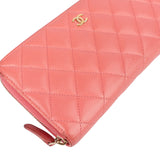 Chanel Quilted Caviar Leather Classic CC Wallet