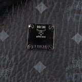 MCM Black Monogram Visetos Clutch