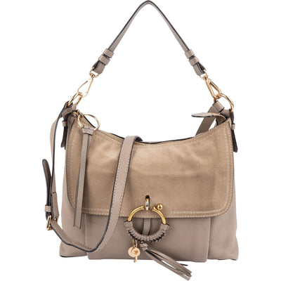 See By Chloé Leather and Suede Joan Crossbody Bag - vintageandkickz