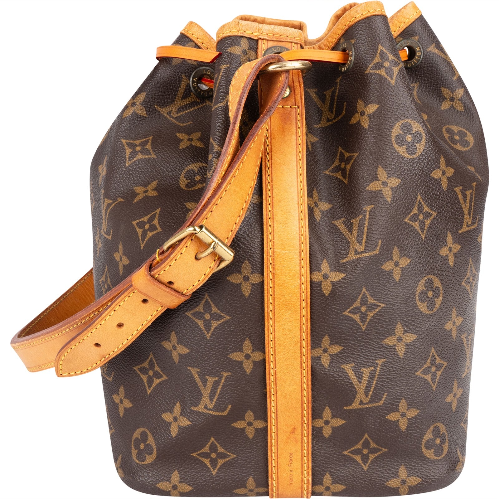 Louis Vuitton Monogram Canvas Sac Noé Petit Shoulder Bag - vintageandkickz
