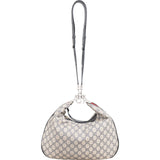 Gucci Monogram GG Supreme Attache Hobo Crossbody Bag