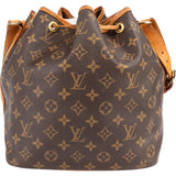 Louis Vuitton Monogram Canvas Sac Noé Petit Shoulder Bag
