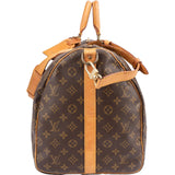 Louis Vuitton Monogram Canvas Keepall 55 Bandoulière Travel Bag