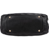 Salvatore Ferragamo Pebbled Leather Gancini Tote Shoulder Bag