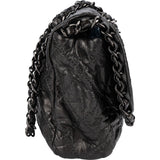 Chanel Quilted Calfskin Chain Me East West Single Flap Shoulder Bag