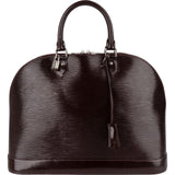 Louis Vuitton Prune Electric Epi Leather Alma GM Handbag - vintageandkickz