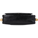 Chanel Aged Calfskin Vintage Rope Strap Single Flap Shoulder Bag