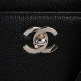 Chanel Caviar Leather Coco Mark Tote Shoulder Bag