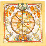 Hermès Vive le Vent Carré 90 Silk Scarf Tuch