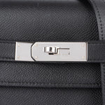 Hermès Noir Epsom Leather Sellier Kelly 35 Handbag - vintageandkickz