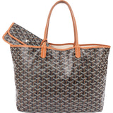 Goyard Goyardine Monogram Saint Louis PM Handbag
