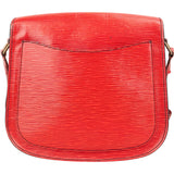 Louis Vuitton Red Epi Leather Saint Cloud GM Crossbody Bag