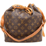 Louis Vuitton Monogram Canvas Sac Noé Petit Shoulder Bag