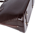 Louis Vuitton Burgundy Vernis Epi Leather Alma PM Handbag - vintageandkickz