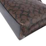 Coach Monogram Signature Canvas Town Bucket Shoulder Crossbody Bag