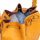 Louis Vuitton Yellow Epi Leather Sac Noé Petit Shoulder Bag