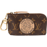 Louis Vuitton Monogram Canvas Illustre World Tour Large Key Wallet