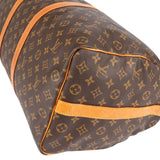 Louis Vuitton Monogram Canvas Keepall 50 Bandoulière Travel Bag