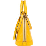 Louis Vuitton Monogram Yellow Vernis  Alma BB Handbag