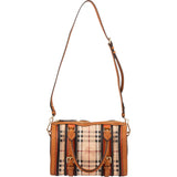Burberry Nova-Checl Small Alchester Bowling Handbag