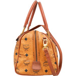 [🔄️B07 / F47] MCM Monogram Visetos Boston Bag Handbag - vintageandkickz