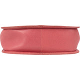 Gucci Pink Grained Leather Bamboo Top Handle Handbag