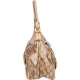 Gucci Monogram GG Coated Metallic Canvas Abbey D-Ring Shoulder Bag