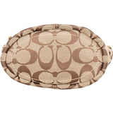 Coach Monogram Signature Small Bucket Shoulder Bag