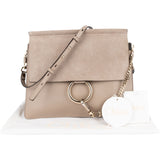 Chloé Suede Leather Faye Shoulder Crossbody Bag
