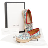 Gucci Monogram GG Supreme Floral Espadrilles Shoes (38,5)