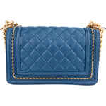 Chanel Quilted Lambskin Braided Boy Single Flap Crossbody Bag xx neuwertig - vintageandkickz