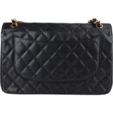 Chanel Quilted Caviar Leather Jumbo Double Flap Crossbody Bag