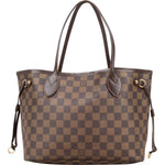 Louis Vuitton Monogram Damier Ebene Canvas Neverfull PM Shoulder Bag - vintageandkickz