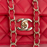 Chanel Quilted Lambskin Small Single Flap Crossbody Bag xx Farbe bilder - vintageandkickz