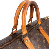 Louis Vuitton Monogram Canvas Keepall 45 Travel Bag