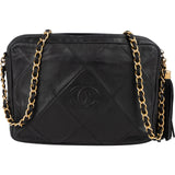 Chanel Quilted Lambskin Camera Crossbody Bag