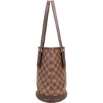 Louis Vuitton Monogram Damier Ebene Bucket PM Shoulder Bag - vintageandkickz