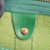 Louis Vuitton Green Epi Leather Keepall 55 Travel Bag - vintageandkickz