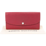 Louis Vuitton Pink Epi Leather Sarah Wallet